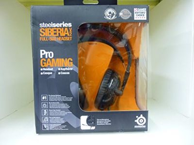 SteelSeries Siberia v2 Full-Size Gaming Headset - (Black)