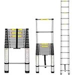 Miscoos Telescoping Ladder, 12.5FT 