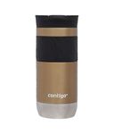 Contigo Byron Snapseal Travel Mug | Stainless Steel Thermal Mug | Vacuum Flask | Leakproof Tumbler | Coffee to Go Mug with BPA Free Easy-Clean Lid | Chardonnay | 470 ml