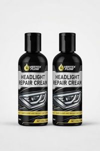 scentoriya PURE QUALITY, TRUSTED CARE Headlight Restoration Kit Cleaner Car Polish Repair Cream Foggy Fix Lens Cleaning Remove Oxidation Care100ML Each (Pack Of 2)