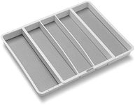 Madesmart Expandable Utensil Tray White