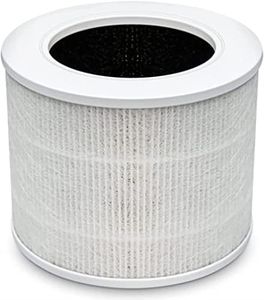 getalong Filtre HEPA de rechange compatible avec purificateur d'air Levoit Core Mini-RF, système de filtration 3 en 1, filtre HEPA H13 True