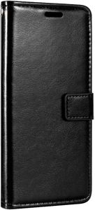 compatibile con LG K50 / LG Q60 (schermo 6.26) LM-X520HM / LMX520BMW / LMX520EMW Copertura CUSTODIA cover STAND FLIP libro magnetica GEL silicone tpu protezione eco pelle portafoglio porta carte Nero