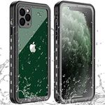 AICase iPhone 11 Pro Max Waterproof Case [Dustproof] [Waterproof] [Shockproof] IP68 Certified Fully Sealed Waterproof Mobile Phone Case for iPhone 11 Pro Max