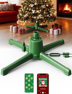 HOPOCO Musical Rotating Christmas Tree Stand with Remote for 9FT Trees