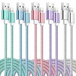 iPhone Charger Cable 5Pack【3/3/6/6/