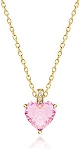 October Birthstone Jewelry for women, Heart Necklace, October Birthday Gifts for Women, Rose Quartz Necklace, Heart Necklace for Girls, Birthstone Necklace for Women, Birthstone Necklaces for Girls, Rose Quartz Crystal Necklace, Love Necklace, October Birthstone Necklace, Rose Quartz Jewelry for Women, Personalized Necklace for Girls, Tween Teen Necklaces for Girls, Girls Necklaces in Girls Jewelry