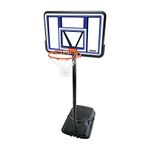 Lifetime Acrylic Fusion Pro Court Portable Basketball System, 44-Inch