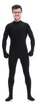 Gaoin Unisex Adult Spandex Zentai Unitard Stretch Bodysuit Costume Without Hood, Black, X-Large