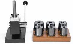 Lakimi Bracelet Sizer Stretcher Enlarger Mandrel Machine – Round & Oval Bangle Expander Tool for Jewelers, Jewelry Making & Repair LK-A02