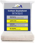 Cotton Dust Sheets 12'x9' (3.6mx2.7