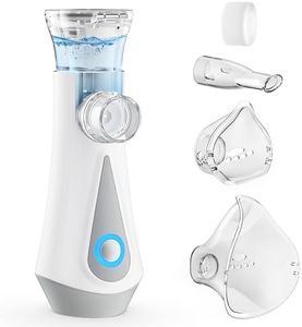 Nebuliser Machine for Adults & Kids, Spray Nebuliser with Charging Function, Handheld Inhaler Easy to Use & Clean, Suit for Home & Travel