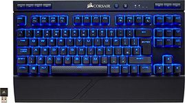 CORSAIR K63 Wireless Tenkeyless Mechanical Gaming Keyboard – CHERRY MX RED Linear Switches – iCUE Compatible – QWERTY UK Layout – PC, Mac, Xbox – Black