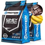 Protein Powder | 4kg Uprotein 100% Whey Protein Hydro Plus Enzymes | Whey Protein Powder | Choc Brownie & Banana Sundae, 4kg (100 Serves) | Build Muscle, Low Carb, Protein Powder for Men & Women