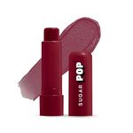 SUGAR POP Nourishing Lip Balm with SPF | Shea-Butter & Avocado Oil Infused | Moisturizing & Hydrating | Intense Care | 4.5 gm - 07 Plum