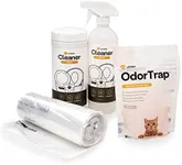 Litter-Robot Supply Kit by Whisker - Includes 30 Cleaner Wipes, 25 Waste Drawer Liners, Cleaner Spray & 6 OdorTrap Refill Packs, For Use with Litter-Robot, the Self-Cleaning Cat Litter Box