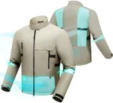 RIDEIRON Motorcycle Jacket for Men, Summer Mesh Riding Jacket with CE Armor, Lightweight Breathable Biker Racing Gear