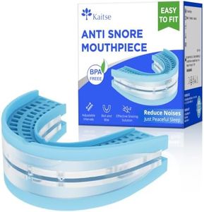 Anti Snore Mouthpiece - Anti Snoring Devices for Sleep - Adjustable Snoring Solution(LCE Blue)