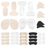 18 Pairs High Heel Cushions Pad Reusable Heel Insert for Women and Men Super Comfort Ball of Foot Cushions (18 Pairs Style)