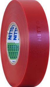 Nitto Denko PT21RED PVC Electrical Tape, 20 Metre Length, Red
