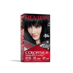 Revlon Colorsilk Permanent Hair Dye Black (10/1N) - PACK OF 3