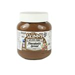 The Skinny Food Co. Chocaholic Hazelnut Flavoured Spread, 400g, Chocolate, 1 Count