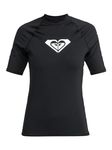 Roxy Whole Hearted - Short Sleeve UPF 50 Rash Vest for Women