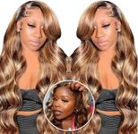 Highlight Human Hair Wig Pre Cut 6x