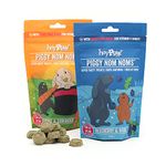 HayPigs Piggy Nom Noms Variety 2 x 70g Natural Guinea Pig Treats with Guinea Pig Vitamin C - Perfect for Rabbit Treats with 1 x Blueberry and Basil and 1 x Carrot & Coriander