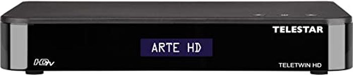 Telestar HD 7i twin Sat Receiver HDTV Twin schwarz Satellite Full HD Black