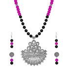 Black And Pink Necklace