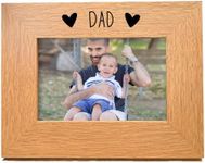 Second Ave Oak 6x4 Landscape Picture Photo Frame Dad Heart Gift Father's Day