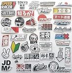 50Pcs Funny JDM Stickers Japanese R
