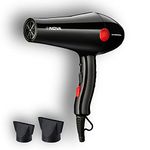 Nova NHP 8210 1800 Watts Proffesional Hair Dryer for Women (Red)