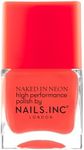 Nails.INC Coral Street Neon Nail Polish