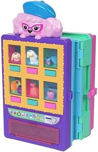 Polly Pocket - Centro Moda Food & Fashion, playset a 2 Piani con distributore Automatico di Vestiti, 2 Bambole, 35+ mobili, Abiti e Accessori Inclusi, Giocattolo per Bambini, 4+ Anni, HKW12