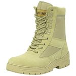 NITEHAWK Army/Military Patrol Desert Leather Combat Boots Outdoor Cadet Security