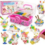 Geebiiny Arts and Crafts for Kids, Unicorn Gifts for Girls Toys Age 3 4 5 6 7 8 Year Old Girl Gifts, Craft Kits for Kids Toys for 3-8 Year Old Girls Birthday Presents for 3-8 Year Old Girls