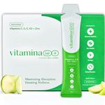 Vitamina Lab Vitamin C Liposomal Multivitamin - High Absorption Liquid Sachets - Recharge with Vitamin C, D, E, K2 & Zinc - Immunity, Energy, Skin Support, Essential Vitamins & Minerals (30 Servings)