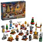 LEGO Harry Potter 2024 Advent Calendar, Hogwarts Fantasy Toy, Holiday Countdown Gift, 7 Minifigures, 16 Mini Builds, Gift Idea for Kids Ages 7 and Up, Holiday Harry Potter Figures, 76438