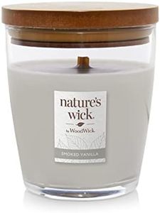 Nature's Wick Smoked Vanilla Scented Candle, 283 g