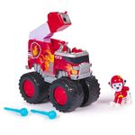 Paw Patrol: Rescue Wheels Marshall’s Fire Engine, Toy Fire Engine with Projectile Launcher and Collectible Action Figure, Kids’ Toys for Boys & Girls Ages 3+