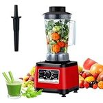 Biolomix Heavy Duty Professional Blender, Peak 2200W Commercial Grade Bar Blender With 2L Container For Shakes, Smoothies, Ice Crushing, Frozen Fruits, Soups, Dry Grinding