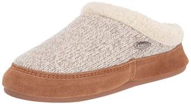 Acorn Women's Mule Ragg Slipper, Oatmeal Heather, 8-Numeric_9