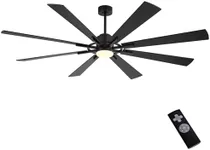 WINGBO 72" DC Ceiling Fan with Ligh