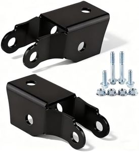 Rear Shock Extender for Lowered Drop Trucks Compatible with Chevy Silverado C10 1973-1987, Chevy K5 Blazer 1973-1987, GMC C10 Sierra C15 1973-1987, GMC Jimmy 1973-1987， - 2WD ONLY -