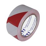 ETI Floor Marking Tape 48mmx25metres Red White Zebra