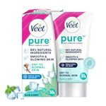 Veet Pure Hair Removal Cream for Women For Dry To Normal Skin - 50g