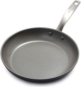 GreenPan Chatham Hard Anodized Healthy Ceramic Nonstick, 10 Inch Frying Pan Skillet, PFAS-Free, Dishwasher Safe, Oven Safe, Gray