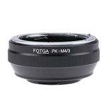 Fotga Lens Adapter Converter for Pentax PK Mount Lens to M4/3 Micro Four Thirds MFT Mirrorless Cameras for Panasonic GH5 GH6 GF6 G100 GF10 GX9 GX85 Olympus OM-1 E-M10 III E-P7 - PL8/9